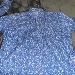 Brooks Brother casual paisley long sleeve cotton